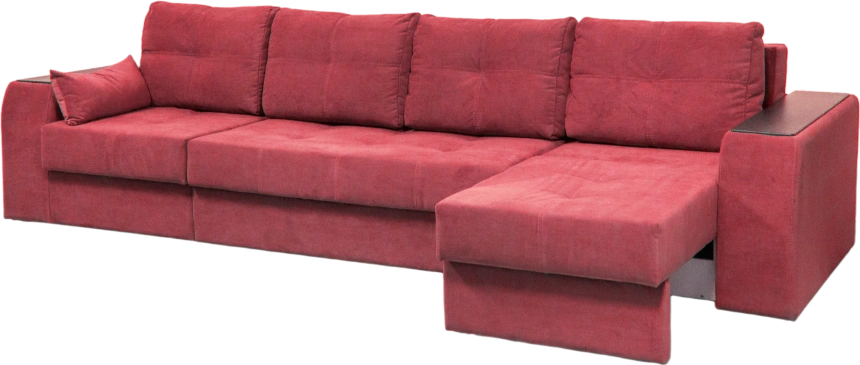 Диван прямой Остин 3, Ловерс 35, декор Венге 