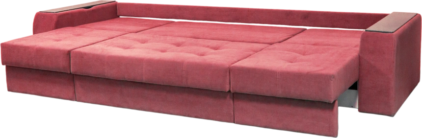 Диван прямой Остин 3, Ловерс 35, декор Венге 