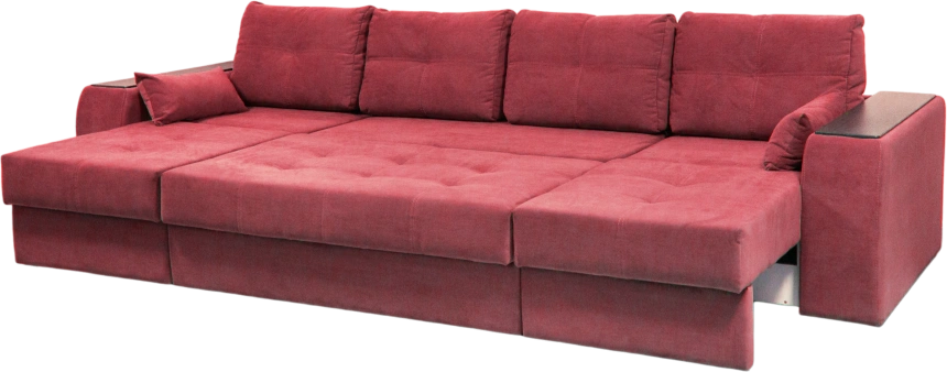 Диван прямой Остин 3, Ловерс 35, декор Венге 