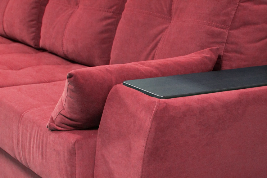 Диван прямой Остин 3, Ловерс 35, декор Венге 