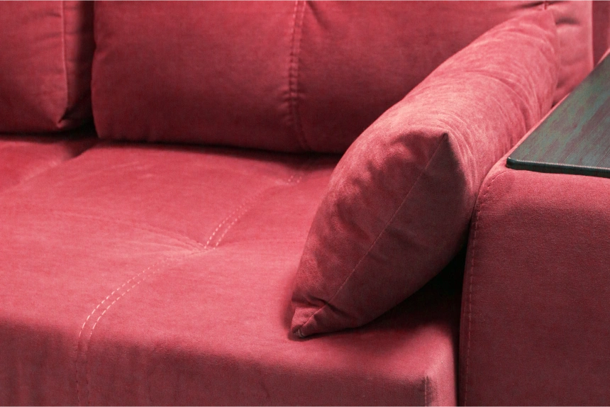 Диван прямой Остин 3, Ловерс 35, декор Венге 