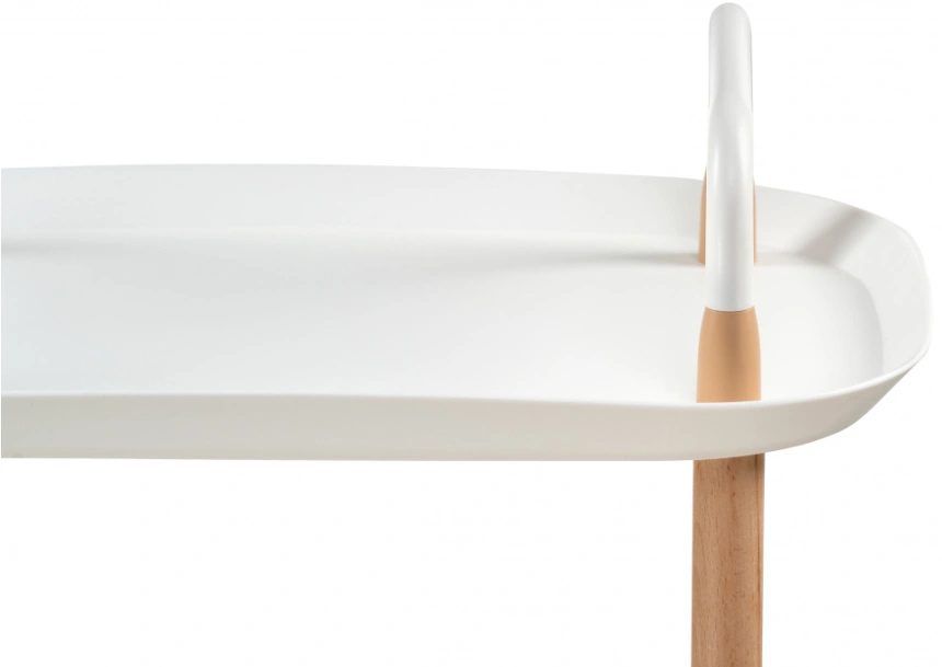 Сервировочный стол Case, 56x35x82, белый