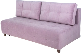 Диван прямой Бали 4 без боковин, Catania mist lavender