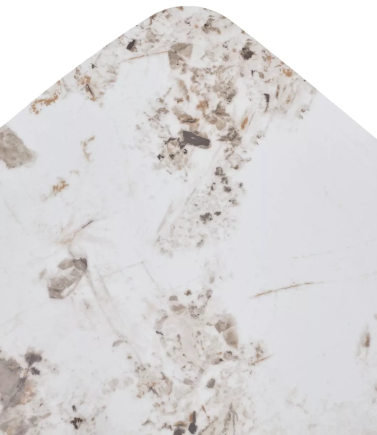 Обеденный раздвижной стол Matias 180, Gloss Luxury Pandora Solid Ceramic, шампань