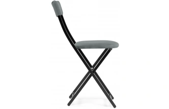 Стул Elevis, складной, темно-серый / черный