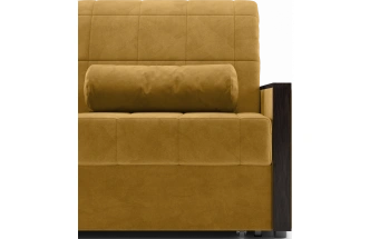 ​Кресло-кровать Токио 80, модель 062, Ultra Mustard​ (соломенный​) / венге