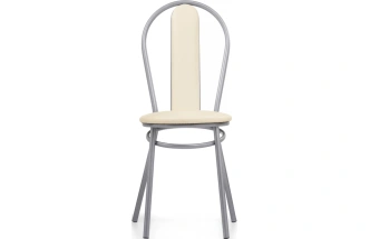 Стул кухонный Lamniel, косое кольцо, ваниль в крапинку / светлый мусс