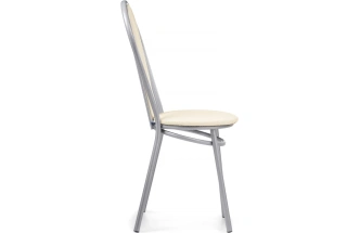 Стул кухонный Lamniel, косое кольцо, ваниль в крапинку / светлый мусс