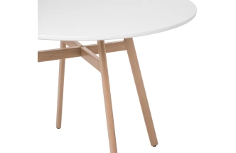 Кухонный стол Skandi, белый