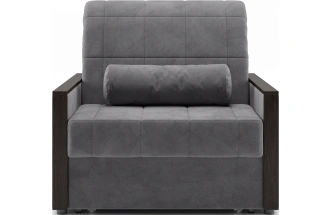 ​Кресло-кровать Токио 80, модель 062, Ultra Grey​ (серый) / венге