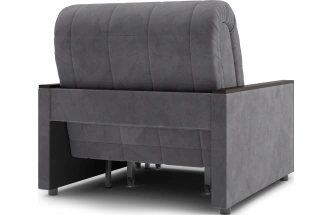 ​Кресло-кровать Токио 80, модель 062, Ultra Grey​ (серый) / венге