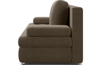 ​Диван прямой Кэнди, модель 006, Daily 238 (шоколад)