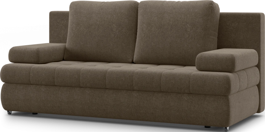 ​Диван прямой Кэнди, модель 006, Daily 238 (шоколад)