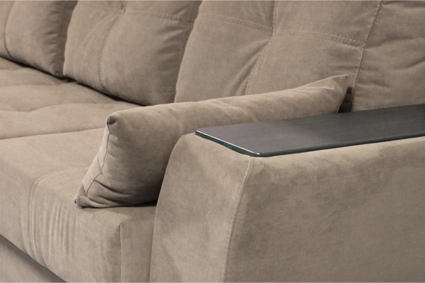 Диван прямой Остин 3, MONAKO-A 02, декор Венге