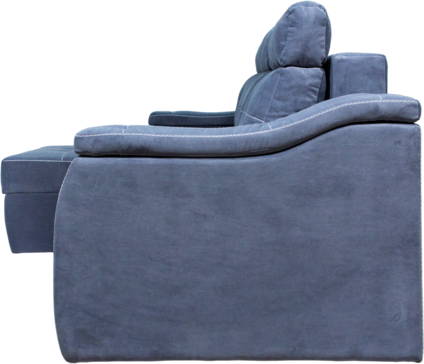 Диван угловой Бруно, MONAKO-A 13, Белая, Левый