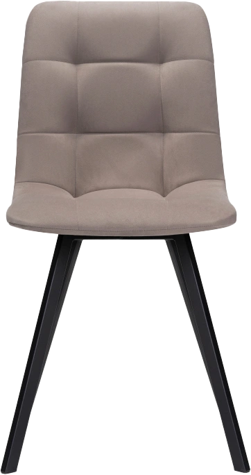 Стул Чилли, на металлокаркасе, черный / латте