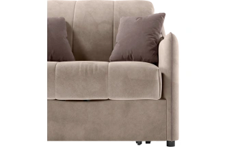 Кресло-кровать Дели 80, модель 032, Ultra Sand​ / Ultra Stone​ (песочный​)