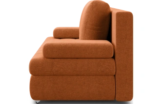 ​Диван прямой Кэнди, модель 006, Daily 412 (оранжевый)