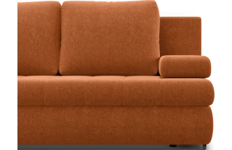 ​Диван прямой Кэнди, модель 006, Daily 412 (оранжевый)