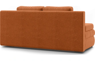 ​Диван прямой Кэнди, модель 006, Daily 412 (оранжевый)