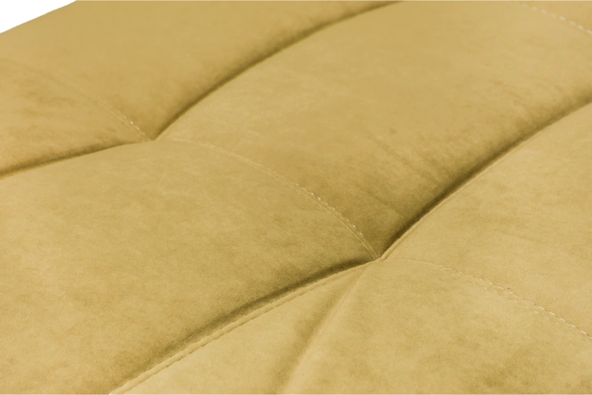 Диван угловой София 2, Севен 333 (горчично-желт), Севен 308, с задней тканью