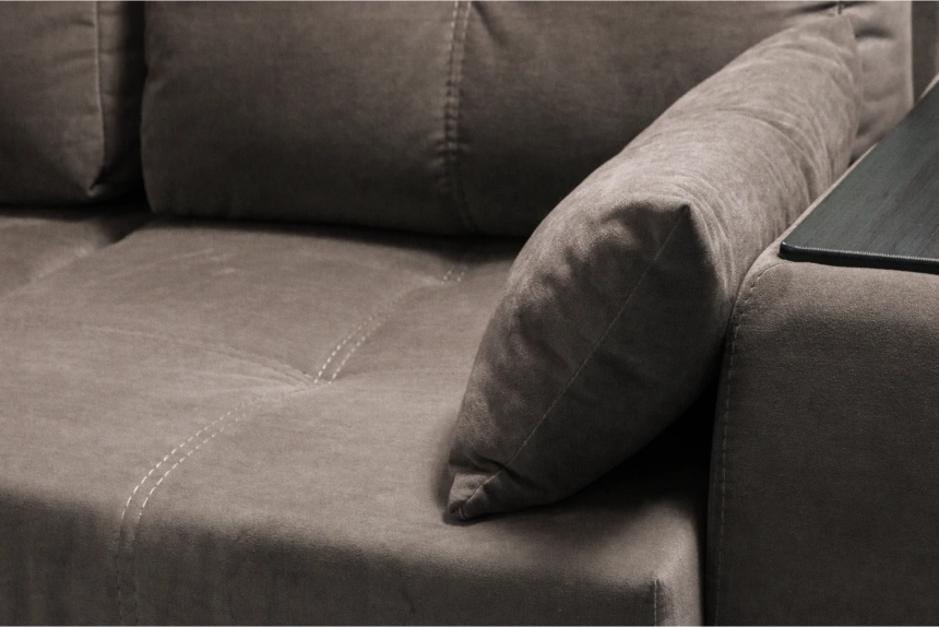 Диван прямой Остин 3, MONAKO-A 04, декор Венге