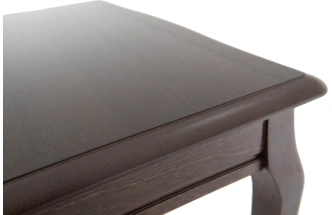 Кухонный стол Кабриоль 120, орех темный, каркас орех темный