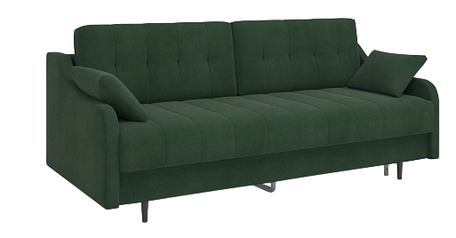 Диван прямой Женева, Lamb Emerald