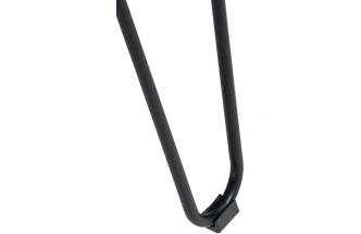 Журнальный стол Шани 60x62, МДФ, кварц бежевый, каркас черный