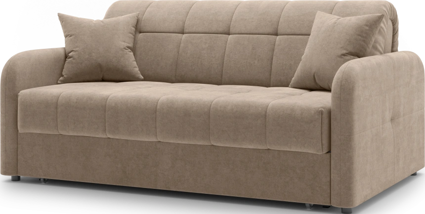 Диван прямой Гаспар 160, модель 045, Hope 05 (коричневый)