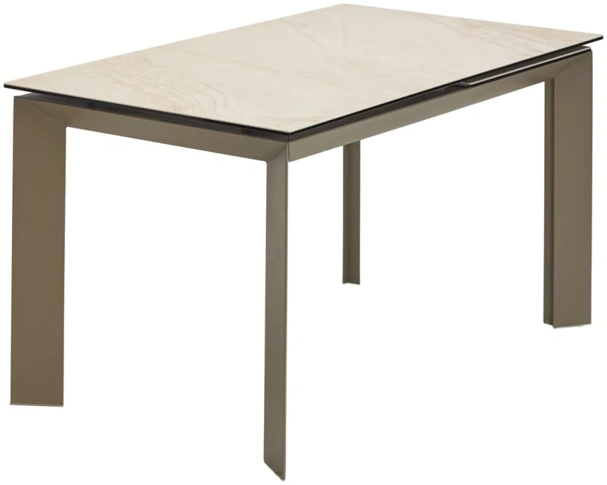 Кухонный стол раздвижной Cremona 180, KL-105, итальянская керамика, тауп