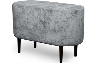 Банкетка Олаф, мягкая, тиффани серый