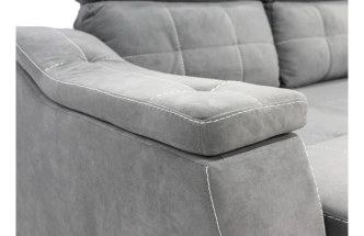 Диван прямой Бруно, Catania silver