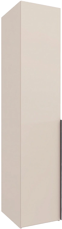 Шкаф одностворчатый Луара 9, распашной с ящиками, кашемир серый