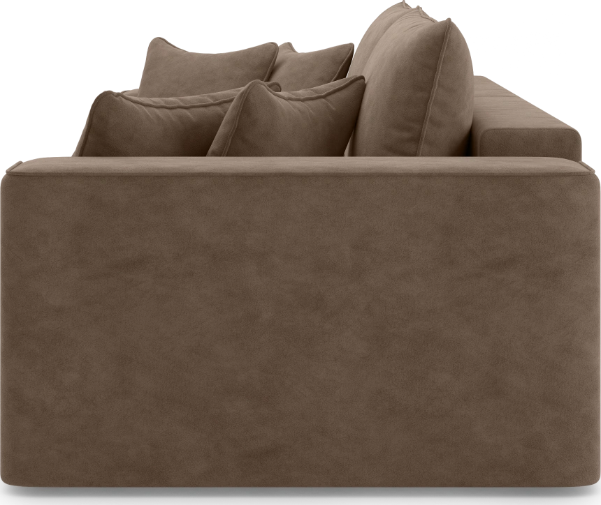 Диван прямой Венте, модель 035, Germes Chocolate (коричневый)