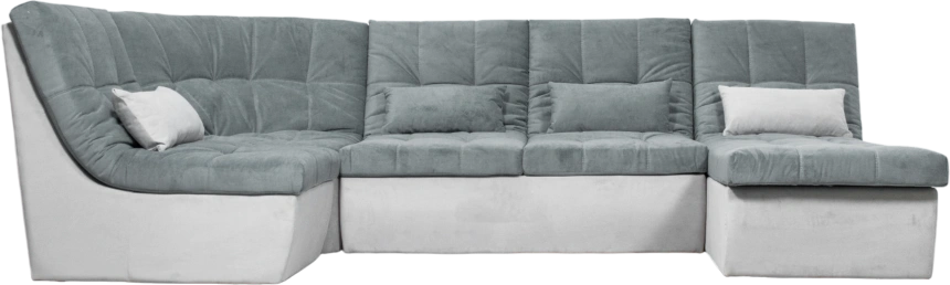 Диван угловой София 2, MONAKO-A 06, MONAKO-A 14, с задней тканью
