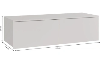 Шкаф навесной Роут, кашемир