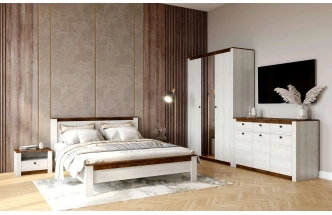 Спальный гарнитур Даллас, композиция #1, дуб винтерберг / таксония