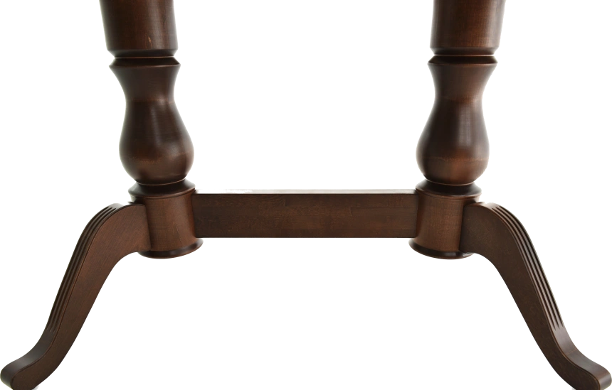 Кухонный стол Фабрицио-2м, 120, орех темный, каркас орех темный