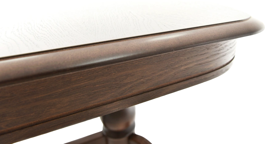 Кухонный стол Фабрицио-2м, 120, орех темный, каркас орех темный