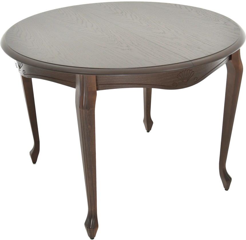 Кухонный стол Кабриоль D 105, орех темный