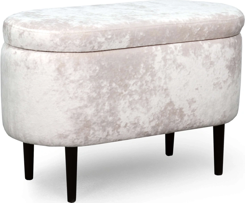 Банкетка Олаф, с нишей, ткань тиффани бежевый