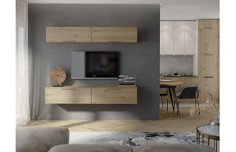 Модульная гостиная Слайд 3, дуб дикий