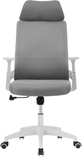 Компьютерное кресло Flok, gray / white