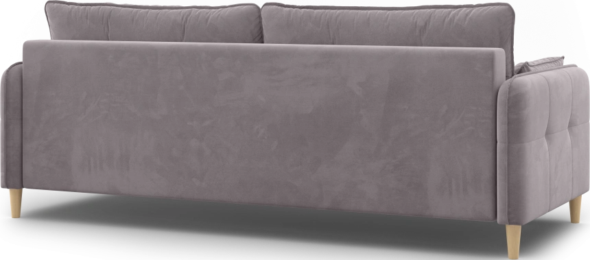 Диван прямой Тадеуш, модель 043, Velutto 08 (серый)