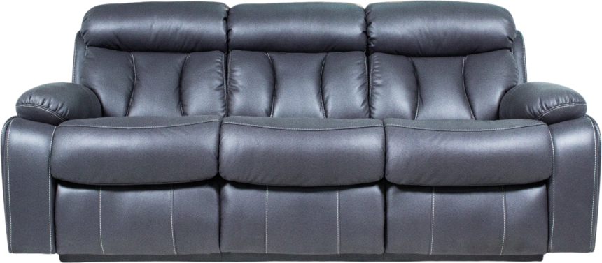 Диван прямой Азалия, Нубук №7 (Dusty blue)