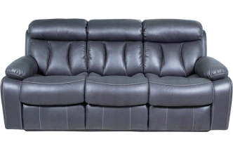 Диван прямой Азалия, Нубук №7 (Dusty blue)