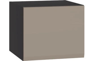 Шкаф навесной Сейдиль 16.314.04, антрацит / веллюто капучино