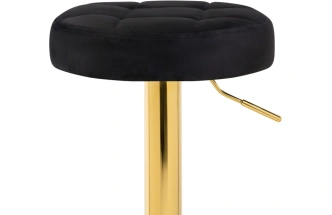 Барный табурет Marun, черный / золотой