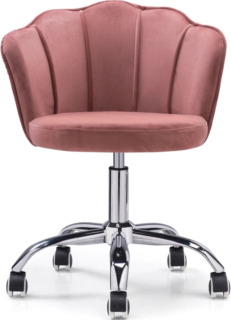 Офисное кресло Bud, розовый / хром